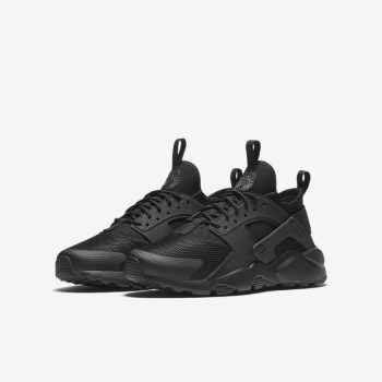 Nike Air Huarache Ultra - Nagyobb Gyerek Utcai Cipő - Fekete/Fekete